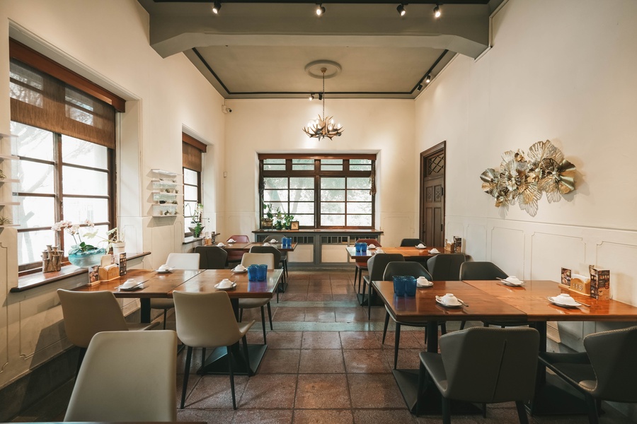 台中貴和店古典優雅的用餐氛圍。