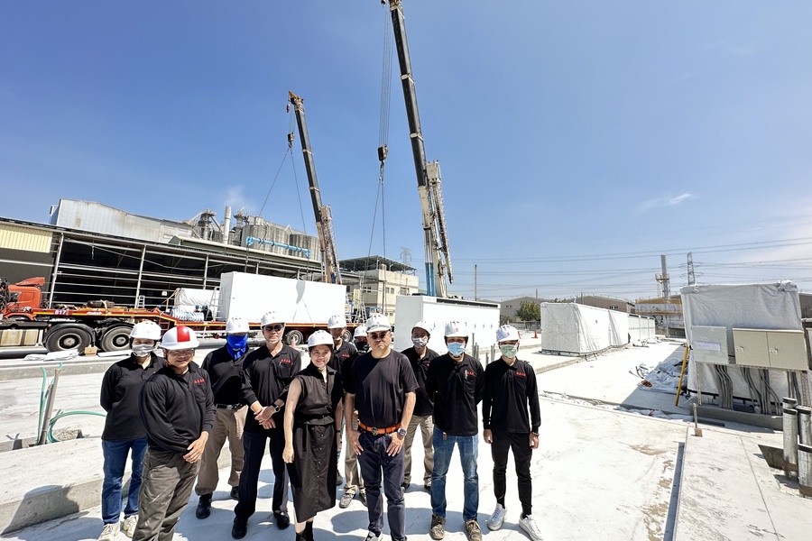 親家能源儲能電廠工程勘查。