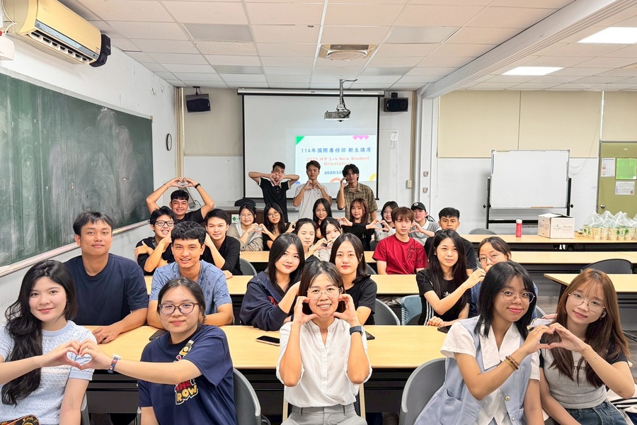 國際專修部新生講習。