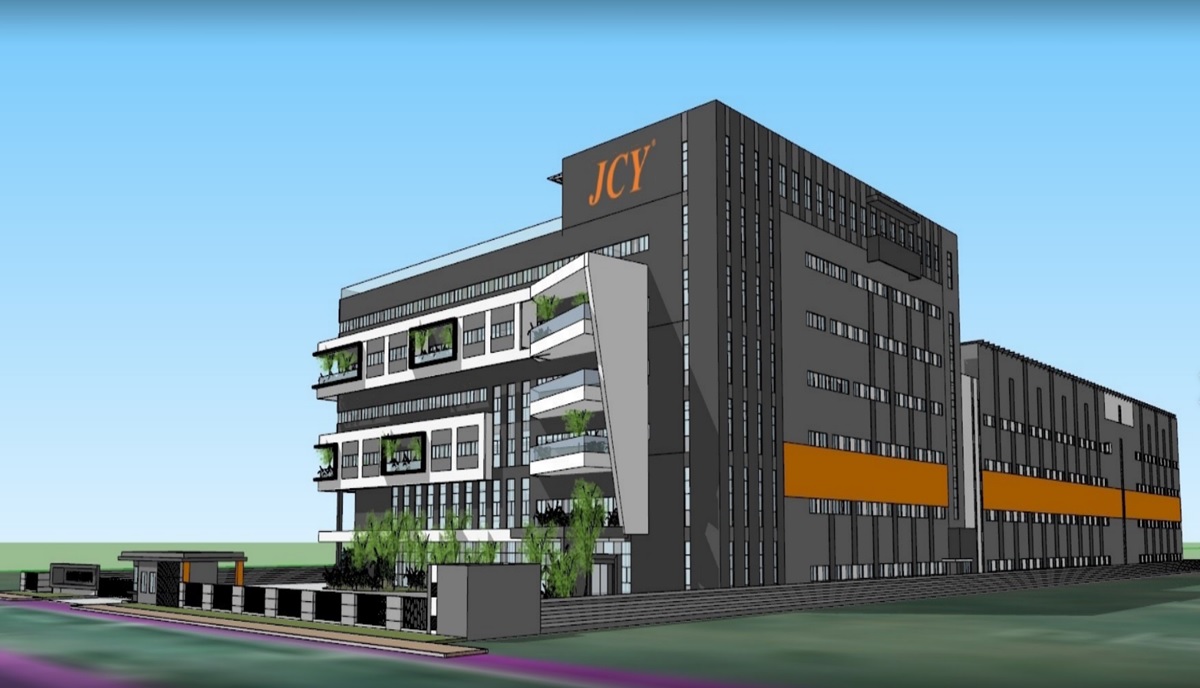 彰濱工業區興建全新智慧工廠(3D示意圖)。