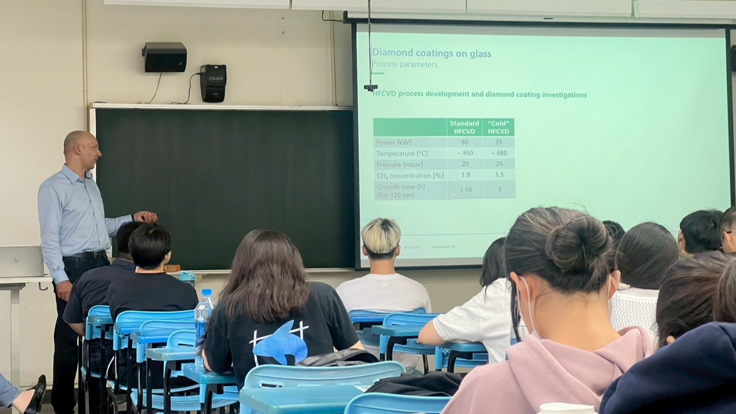 Dr.-Ing. Christian Stein delivered a lecture on 