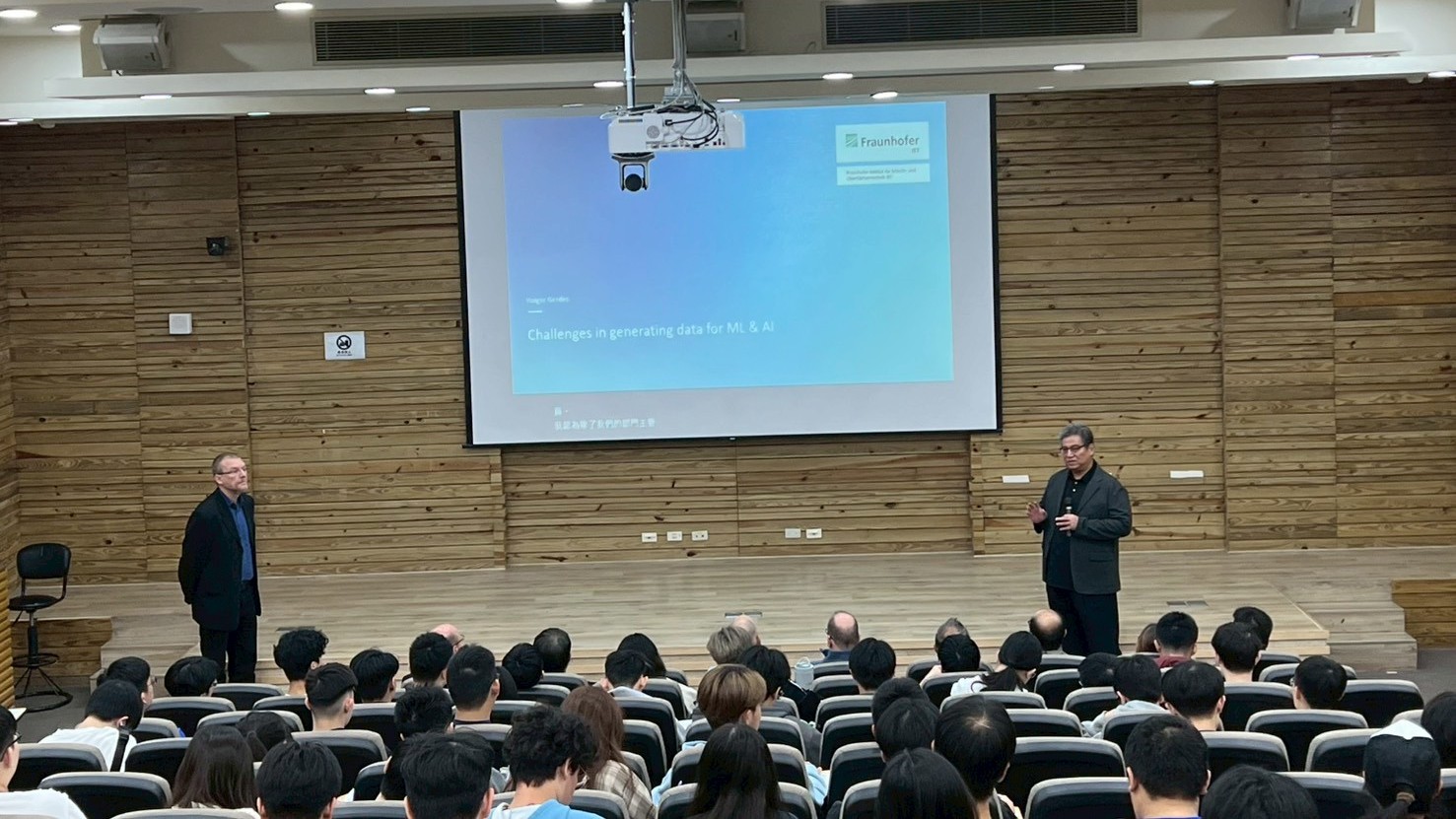 Mr. Holger Gerdes delivered a lectures on “Challenges in Generating Data for Machine Learning ML & Artificial Intelligence AI.”