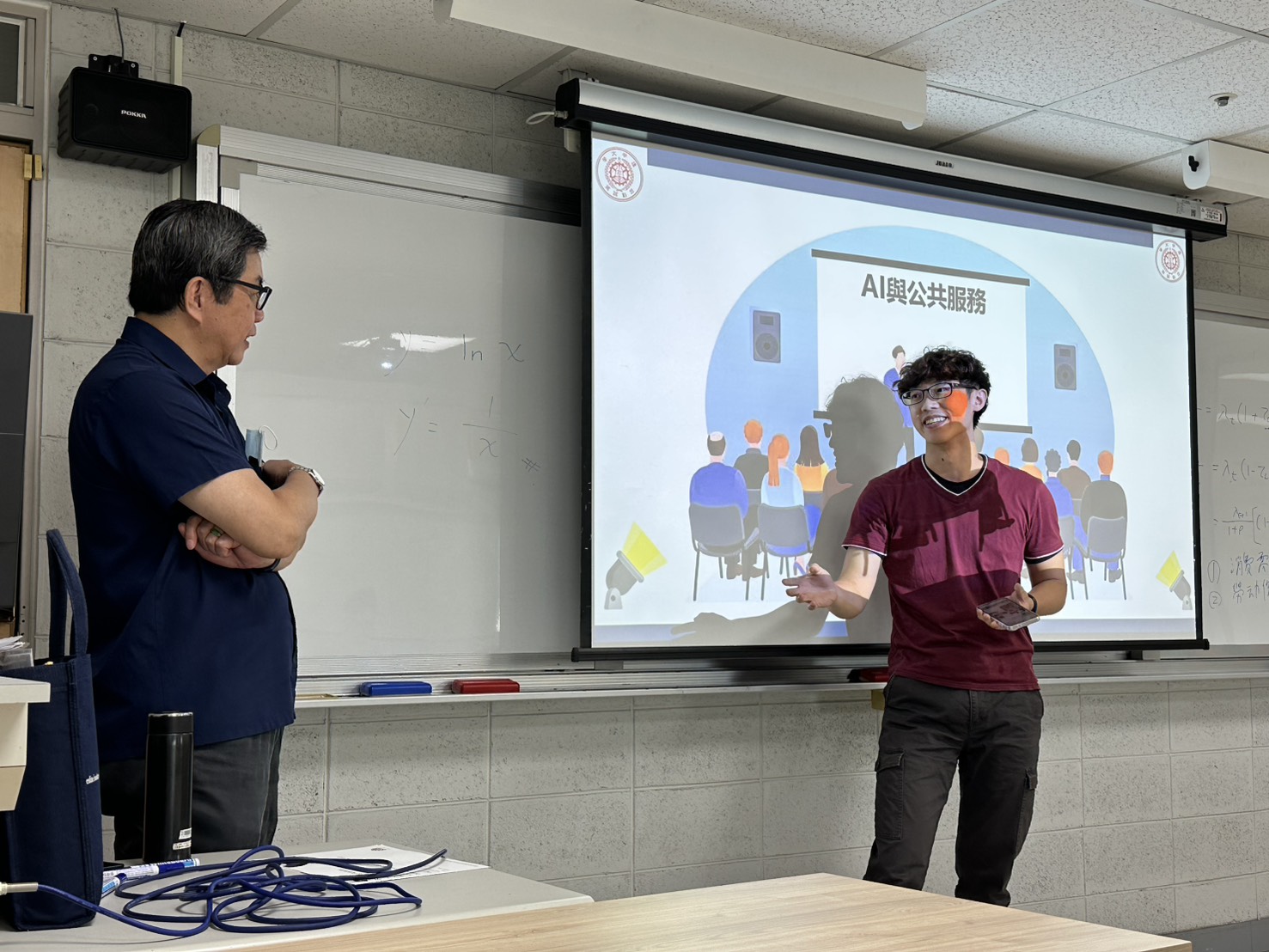 承溥參與五年一貫先修生，積極先修碩士班課程，提前接軌研究所學習。