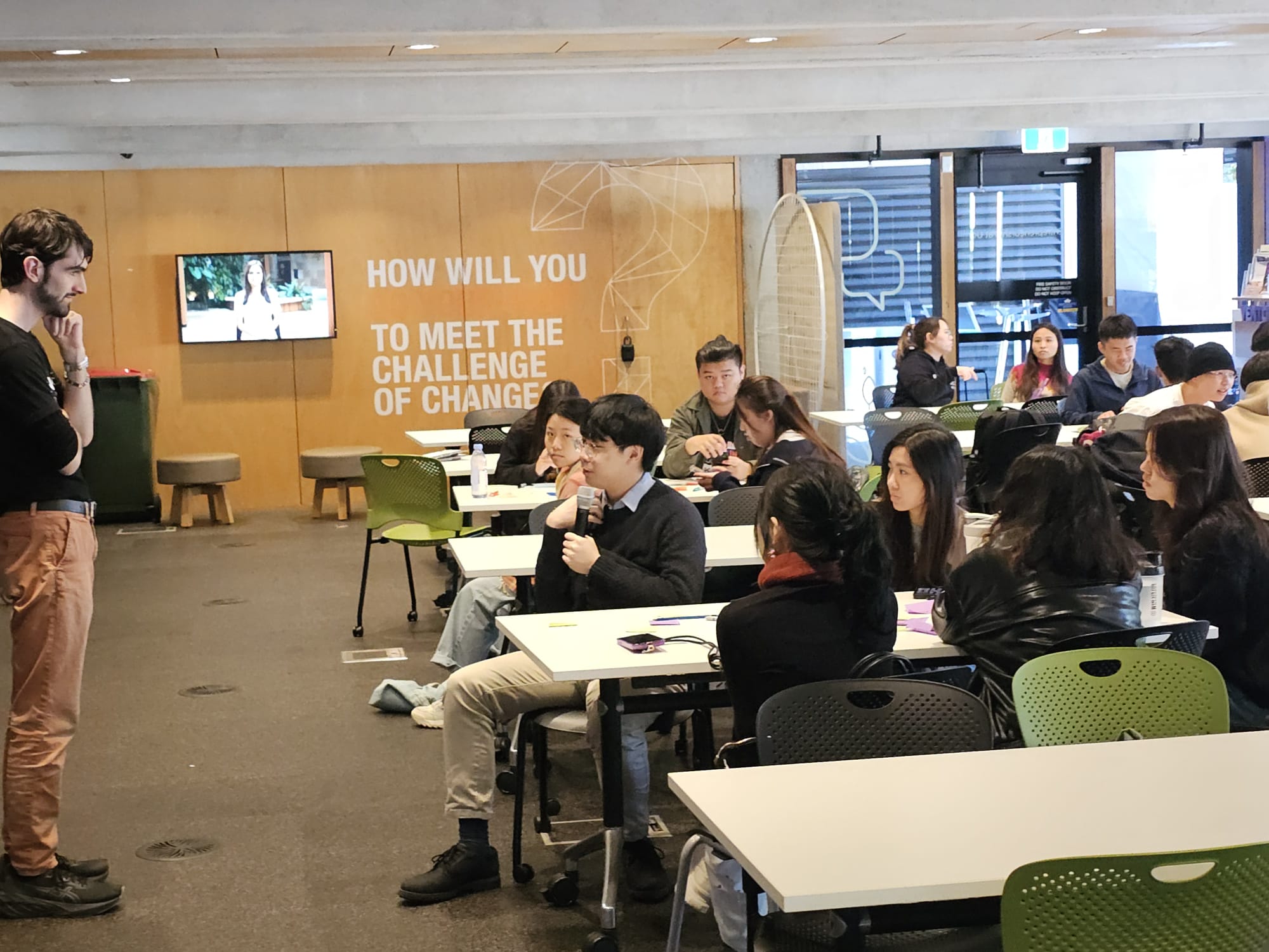 初抵UQ參加 UQ Ventures 活動，在多元文化的學習環境中展開全新的求學旅程。