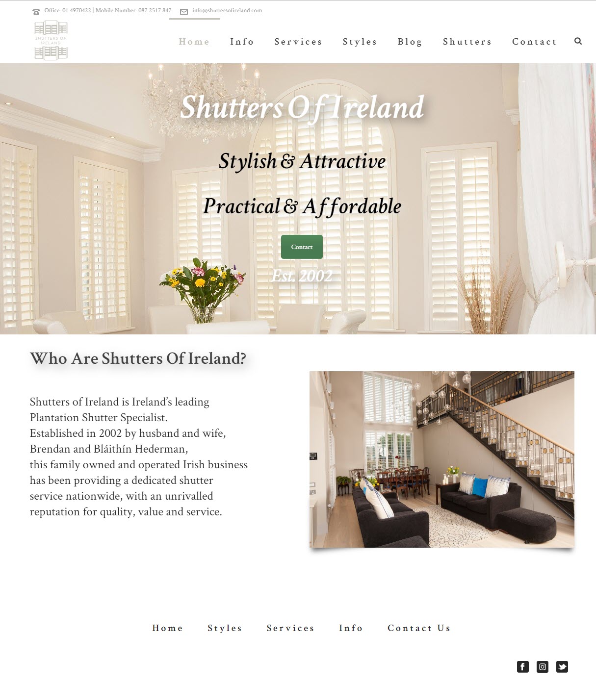 Orange Website Design