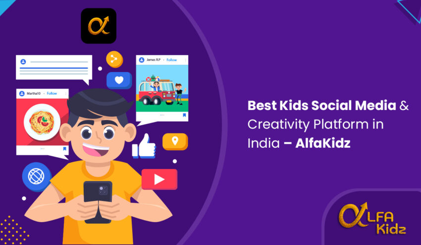 best kids social media creativity platform india