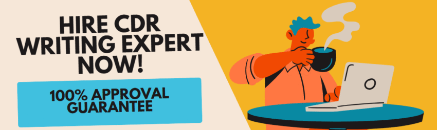 Hire CDR Writing Expert Now