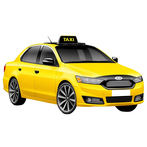 car taxi transport images with ai generated