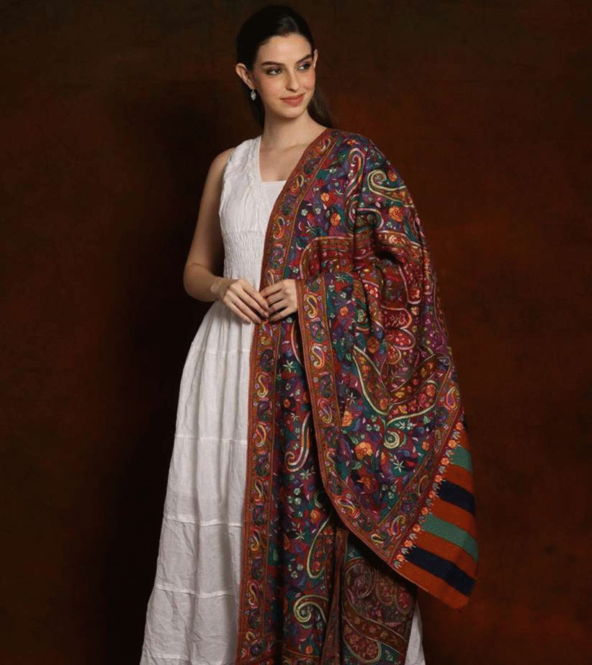 Embroidered Scarves 1