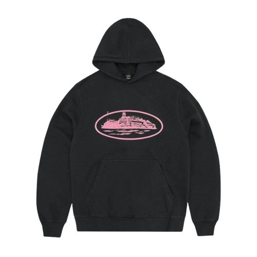 Corteiz Alcatraz V2 Hoodie Black removebg preview 1