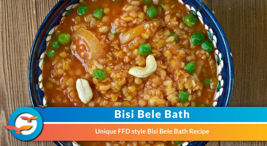 Bisi Bele Bath for diabetes