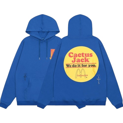 Cactus Jack Blue Hoodie
