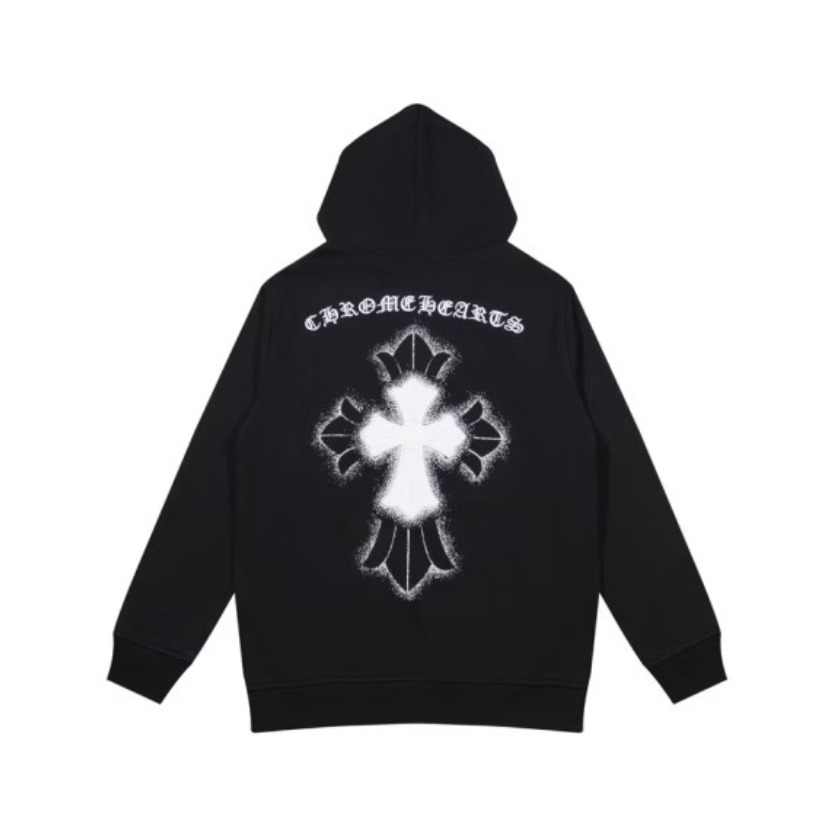Chrome Heart Hoodie Black