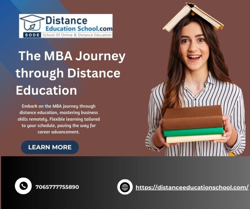 The MBA Journey through Distance Education