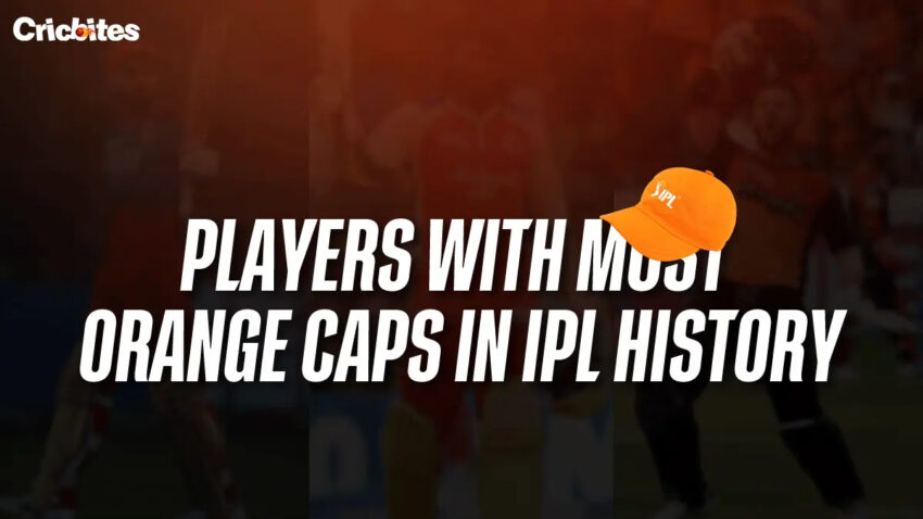 players with most orange caps