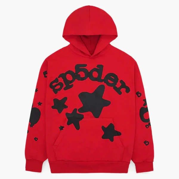 Sp5der Beluga Hoodie Red