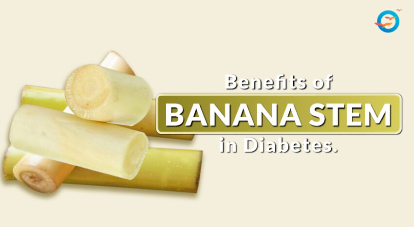 Banana stem for diabetes
