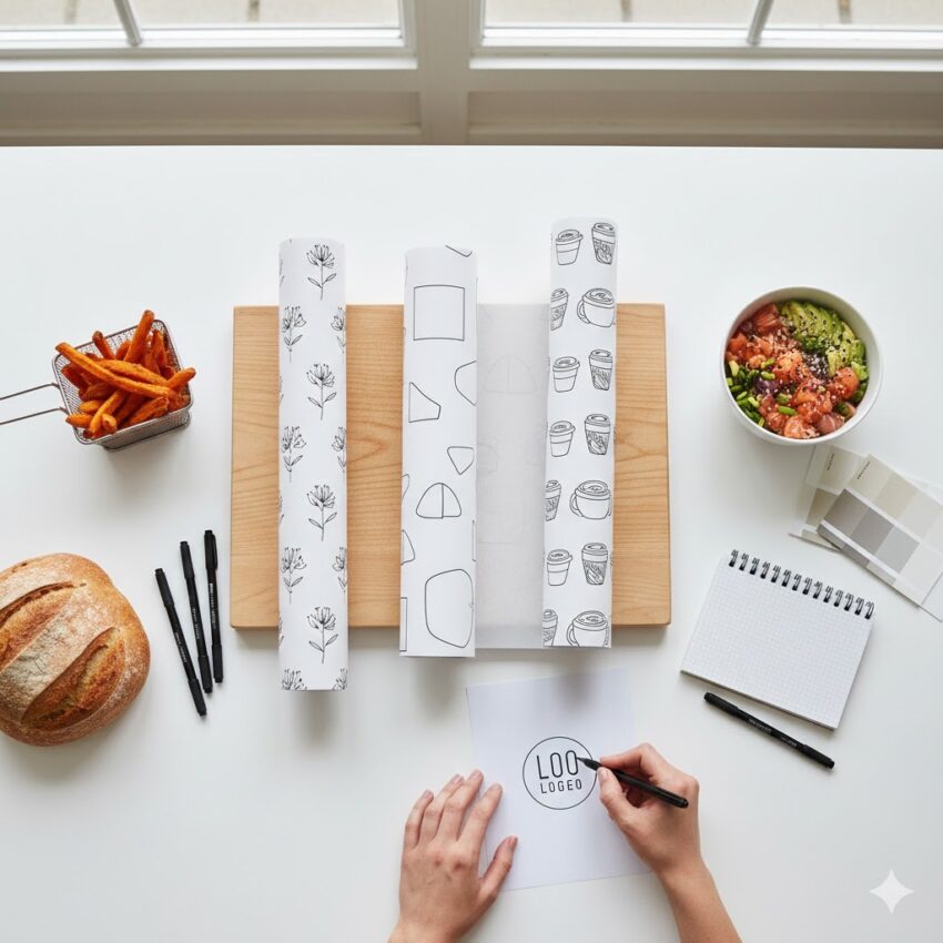 custom greasproof paper 2