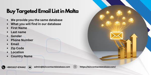 Buy Targeted Email List in Malta