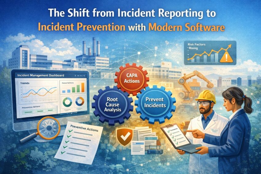 The Shift from Incident Reporting to Incident Prevention with Modern Software
