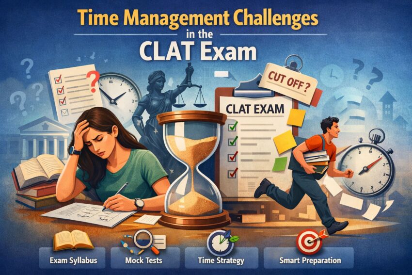 Time management challenges in CLAT exam and how to overcome them