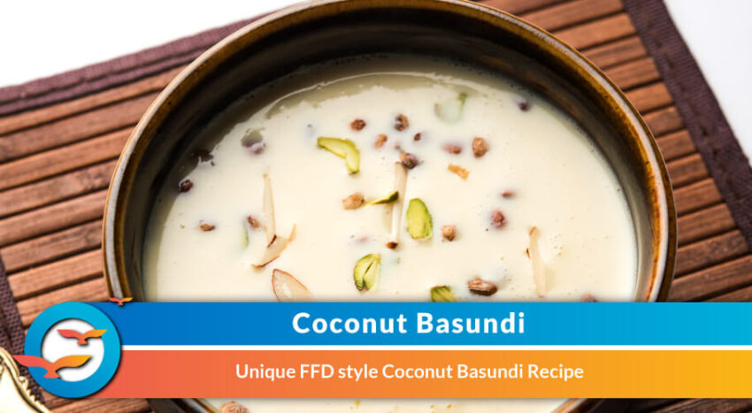 Coconut Basundi for Diabetic Patients
