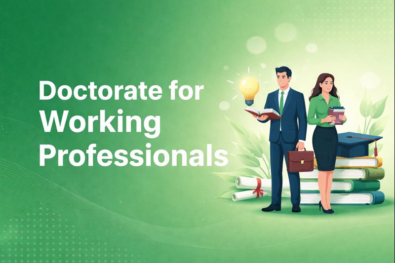 doctorate for working professionals degree