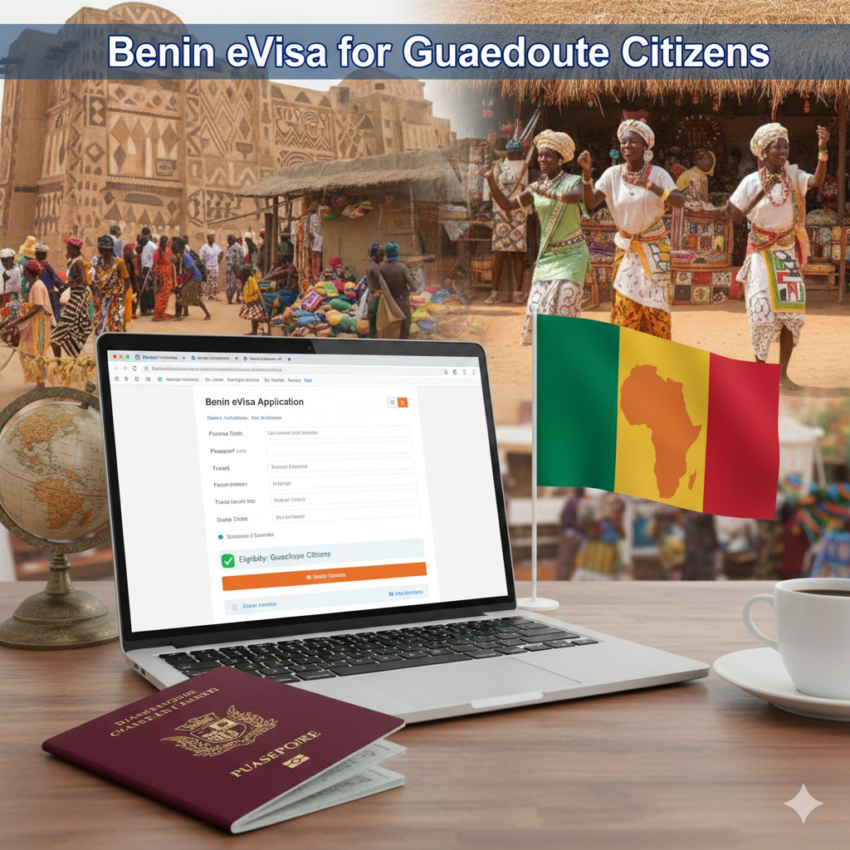 Benin eVisa for Guadeloupe Citizens