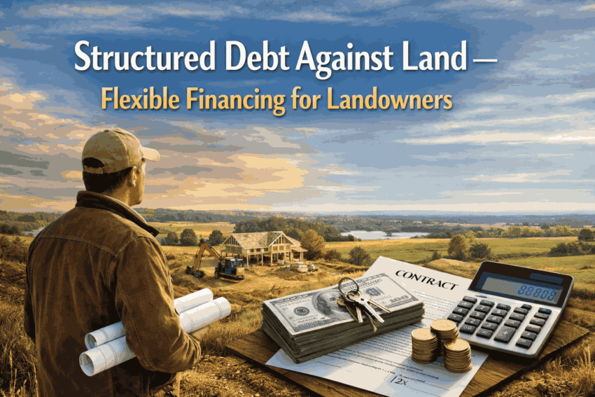 Structured Debt Against Land 11zon