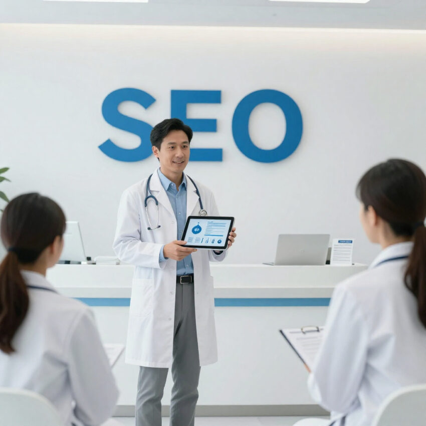 freepik seo company for hospitals consultant presenting an 88515