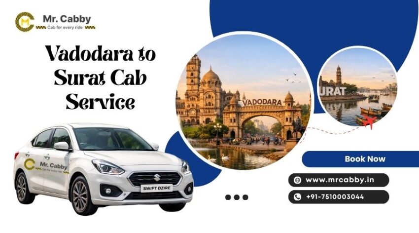 Vadodara to Surat Cab Service 2