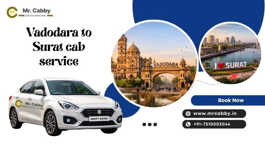 Vadodara to Surat cab service 3