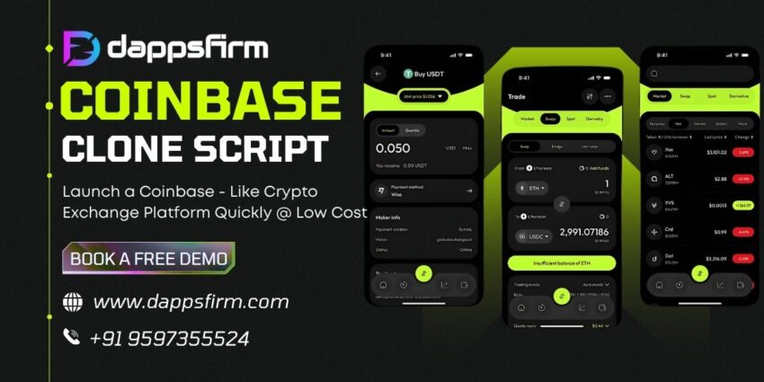 Dappsfirm Coinbase Clone Script