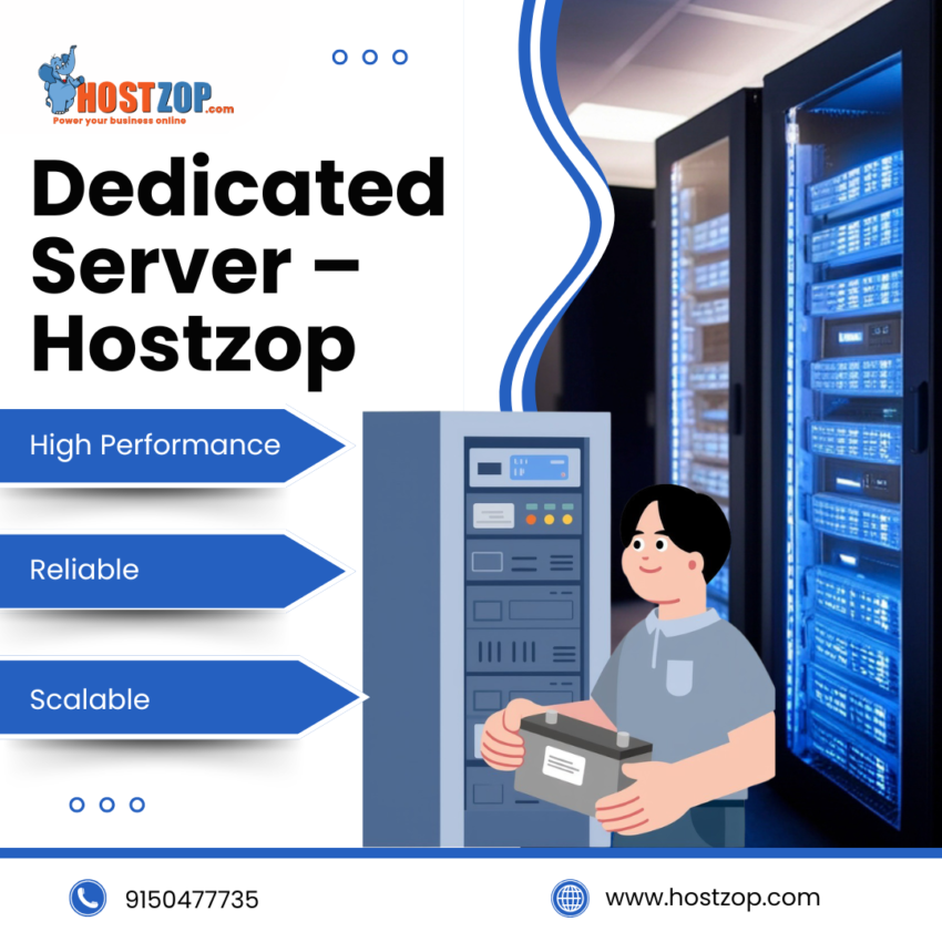 Dedicated Server %E2%80%93 Hostzop