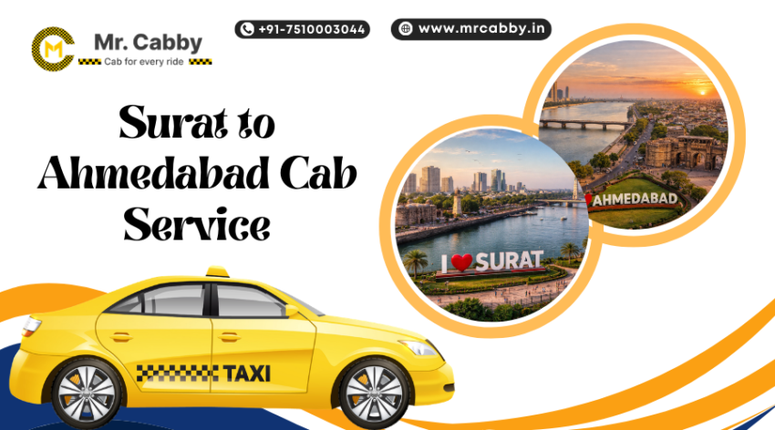 Surat to Ahmedabad Cab Service
