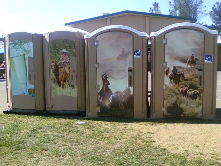 porta pottys the modern mobile outhouse