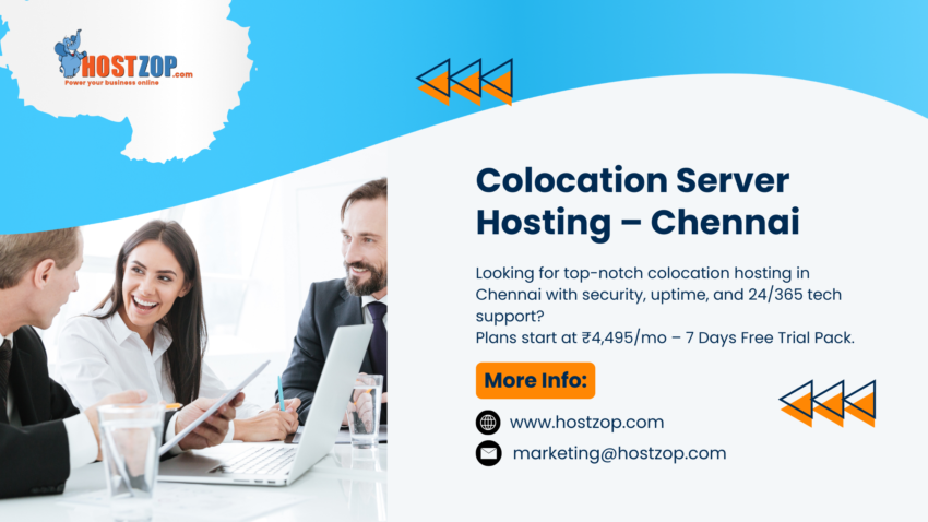 Affordable and Secure Colocation Hosting Services by Hostzop for Indian Businesses