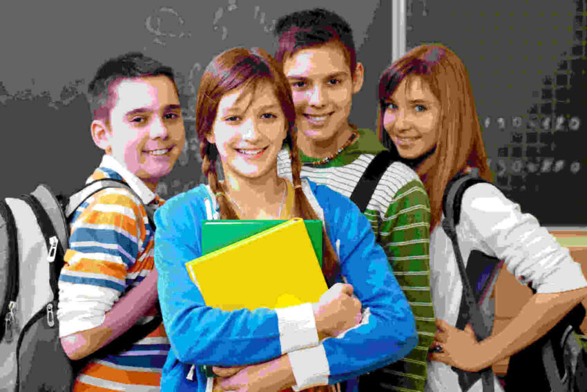 smiling students with backpacks 2 1