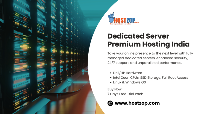 Hostzop Dedicated Server Hosting In India A Powerful Systems And Mission Critical Workloads
