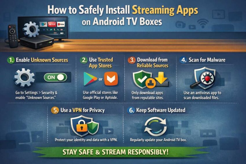 Streaming Apps AndroidTV 100kb