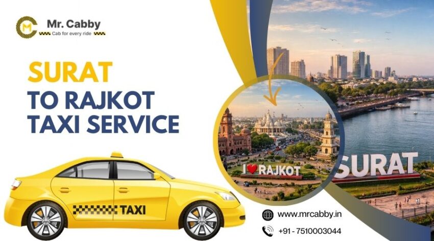 Surat to Rajkot Taxi Service 3