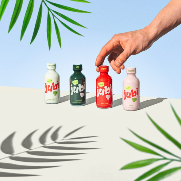 Jubi Kratom Kava Shot 4 Pack Combo