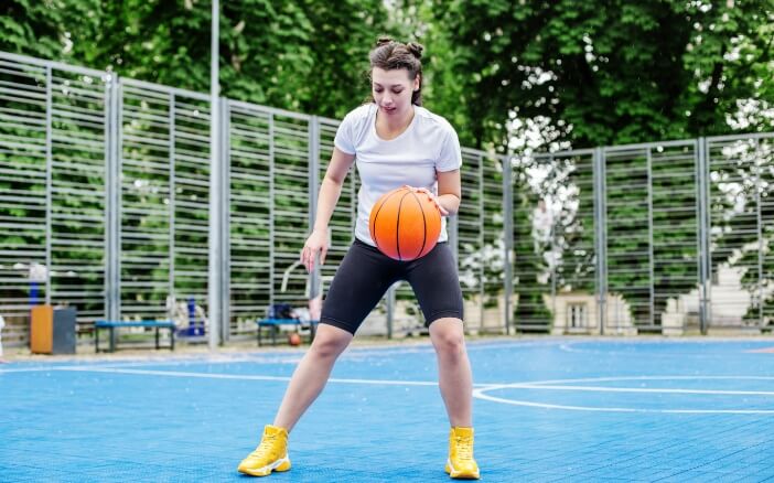 Outdoor Basketball Court