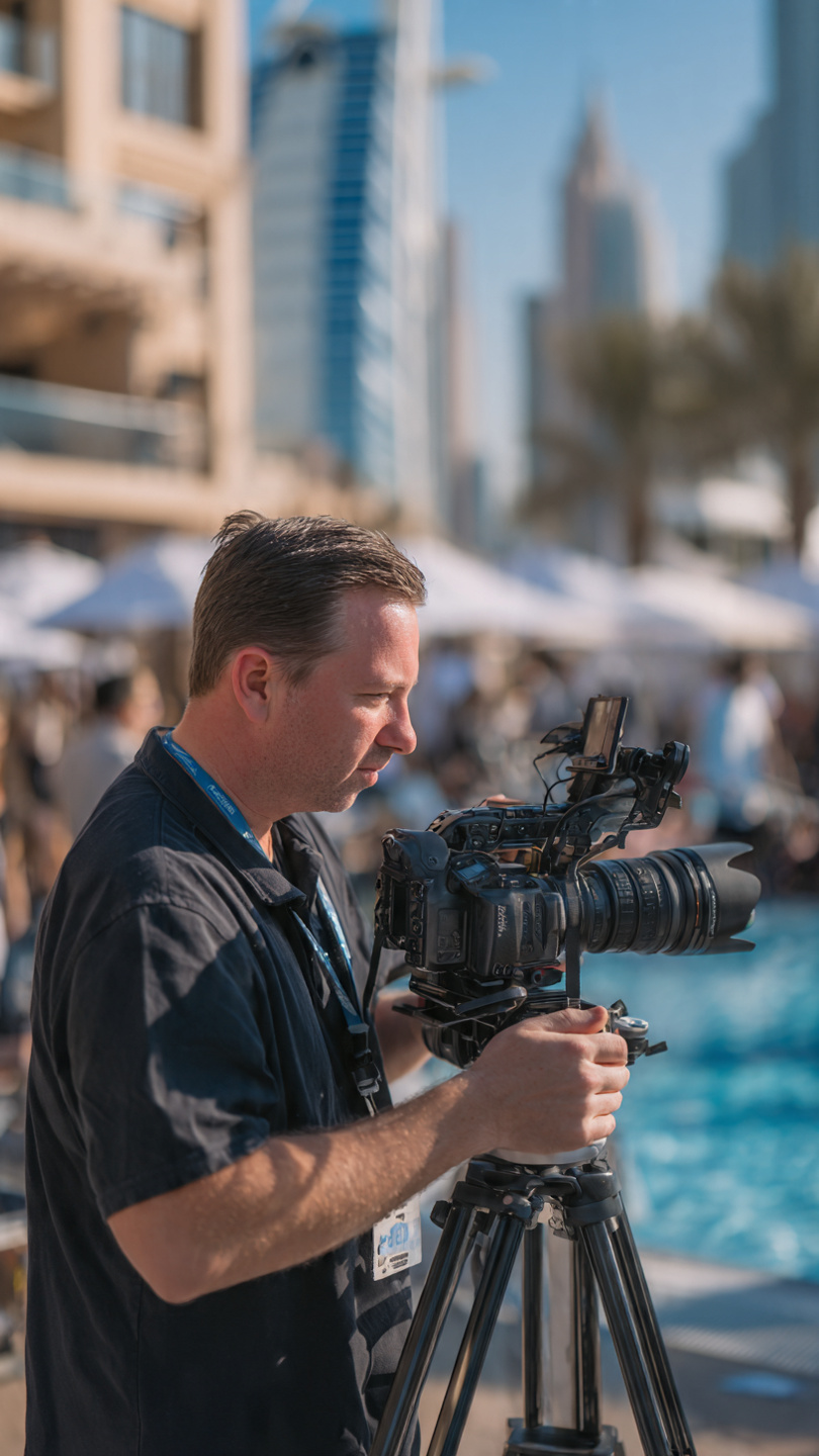 event videographers in dubai capturing moments with
