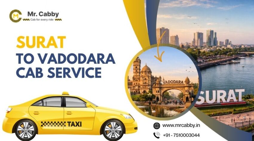 Surat to Vadodara Cab Service 3