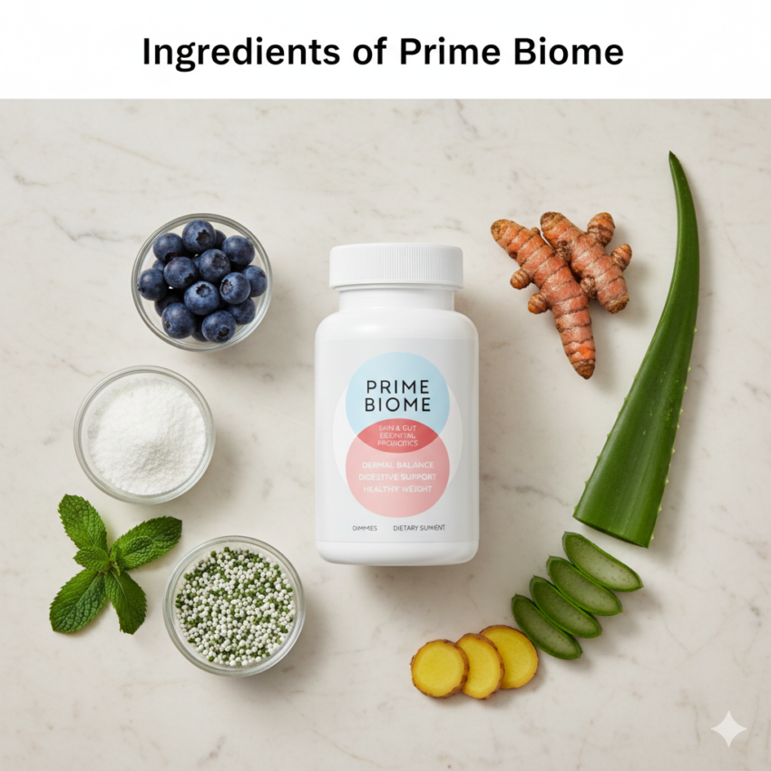 Prime Biome Ingedients