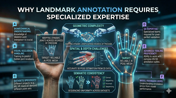 Why Landmark Annotation Requires Specialized