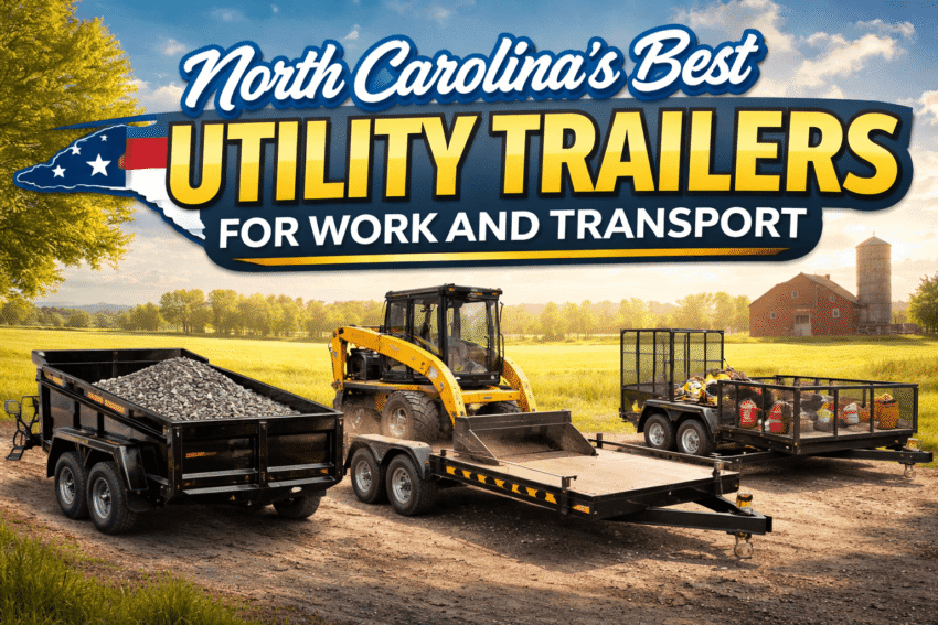 North Carolinas Best Utility Trailers for Work and Transport 1