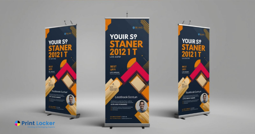 X Stand Banner Design 2026