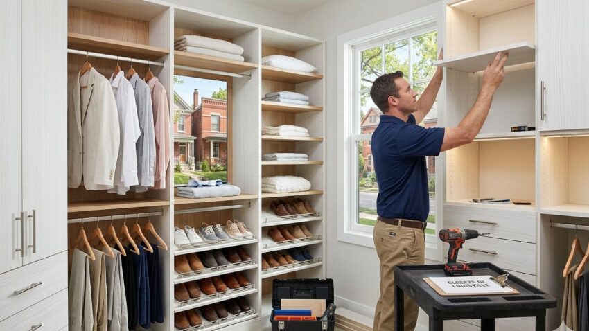 Closet installation Louisville 2